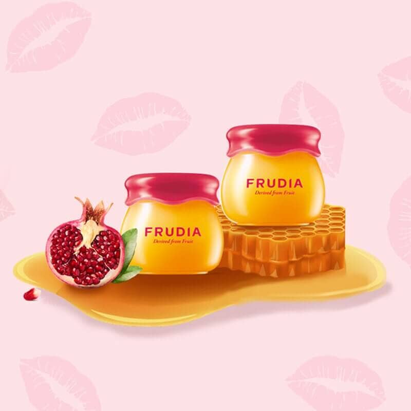 FRUDIA - Pomegranate Honey 3 In 1 Lip Balm